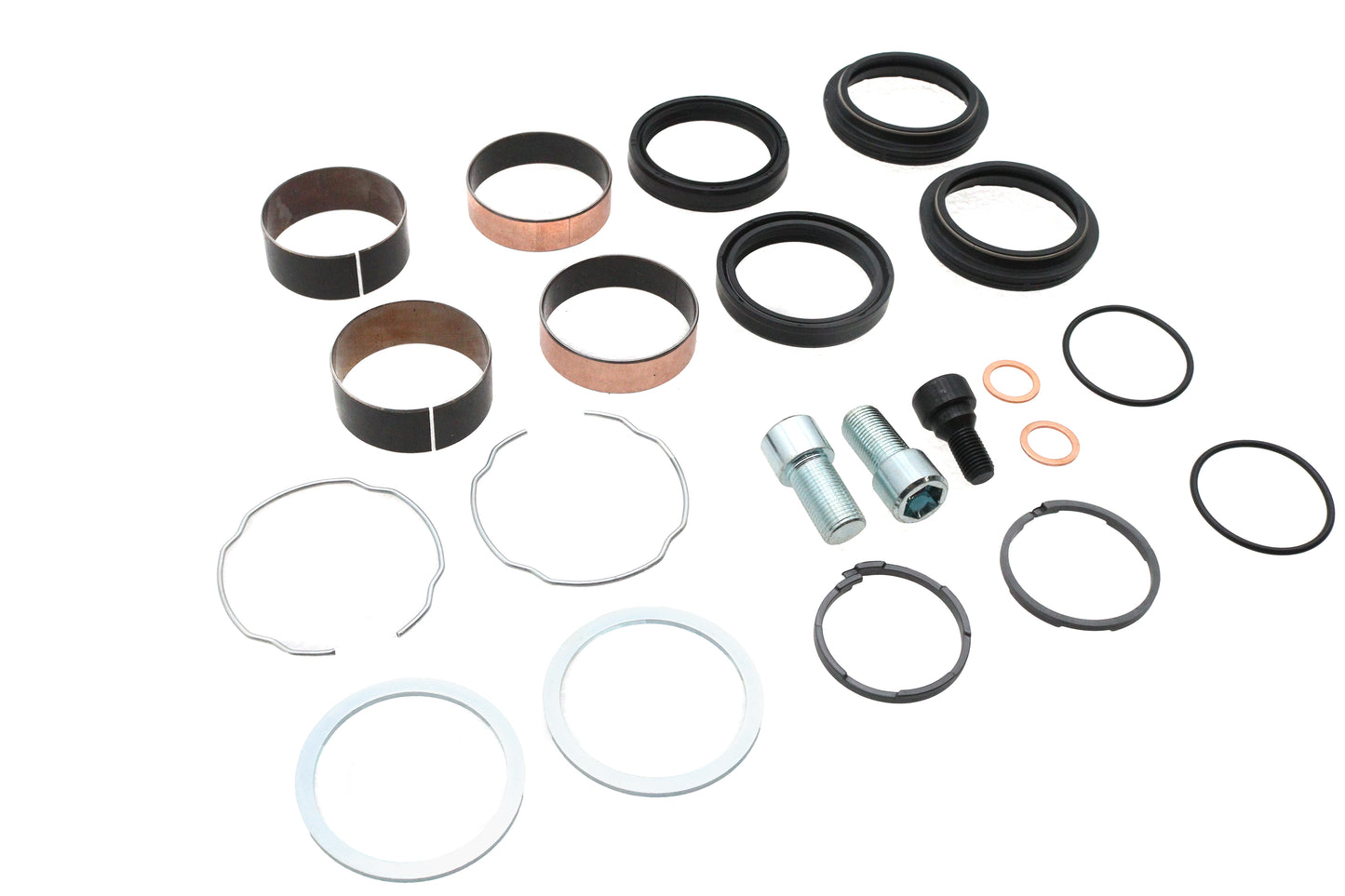 HARLEY 49mm Fork Lower Leg Rebuild Kit Fits 2017-UP FLT,   2018-2024 FLST,   2018-2024 FXST,   2016-