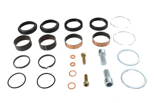 HARLEY 49mm Fork Lower Leg Rebuild Kit Fits 2006-2017 FLD,