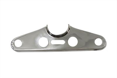 HARLEY Top Triple Tree Cover Stainless Steel Fits 1960-1984 FL,