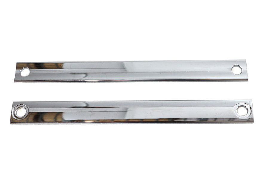 HARLEY Chrome Triple Tree Cover Trim Strip Set Fits 1986-2017 FLST,