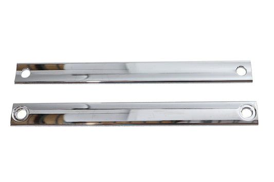 HARLEY Chrome Triple Tree Cover Trim Strip Set Fits 1986-2017 FLST,