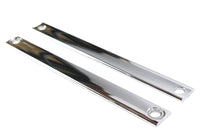 HARLEY Chrome Triple Tree Cover Trim Strip Set Fits 1986-2017 FLST,