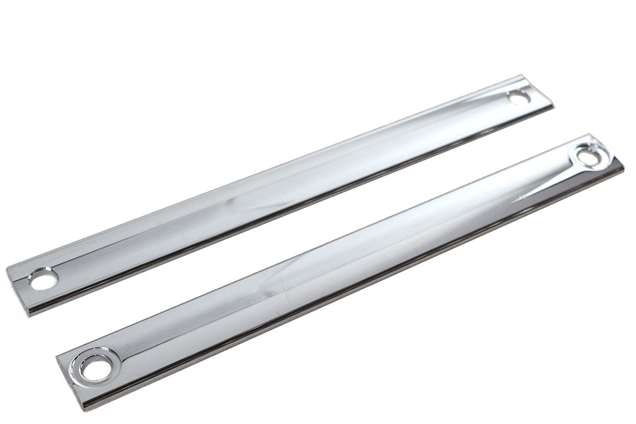 HARLEY Chrome Triple Tree Cover Trim Strip Set Fits 1986-2017 FLST,
