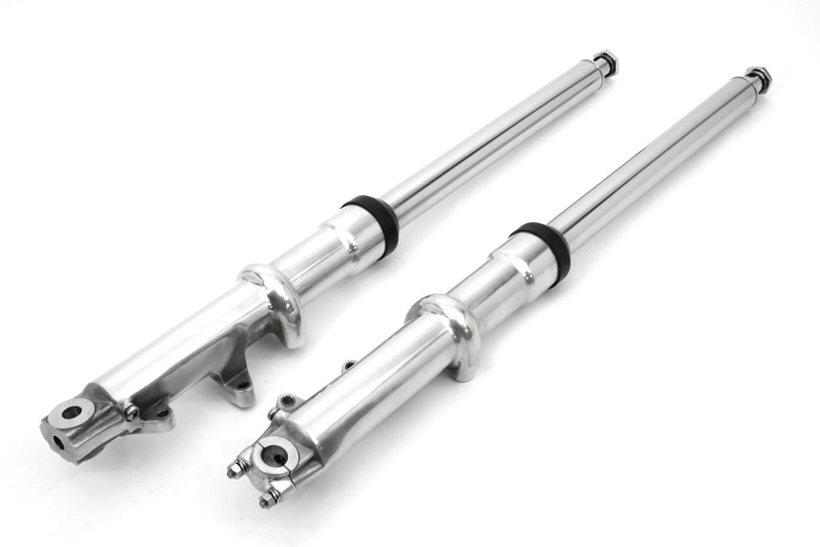 HARLEY 41mm Fork Slider Assembly with Polished Sliders Fits 1980-1983 FX,