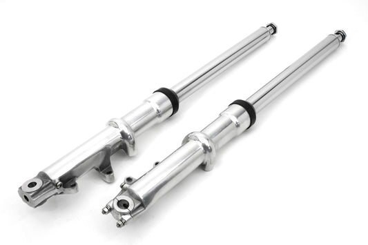 HARLEY 41mm Fork Slider Assembly with Polished Sliders Fits 1980-1983 FX,