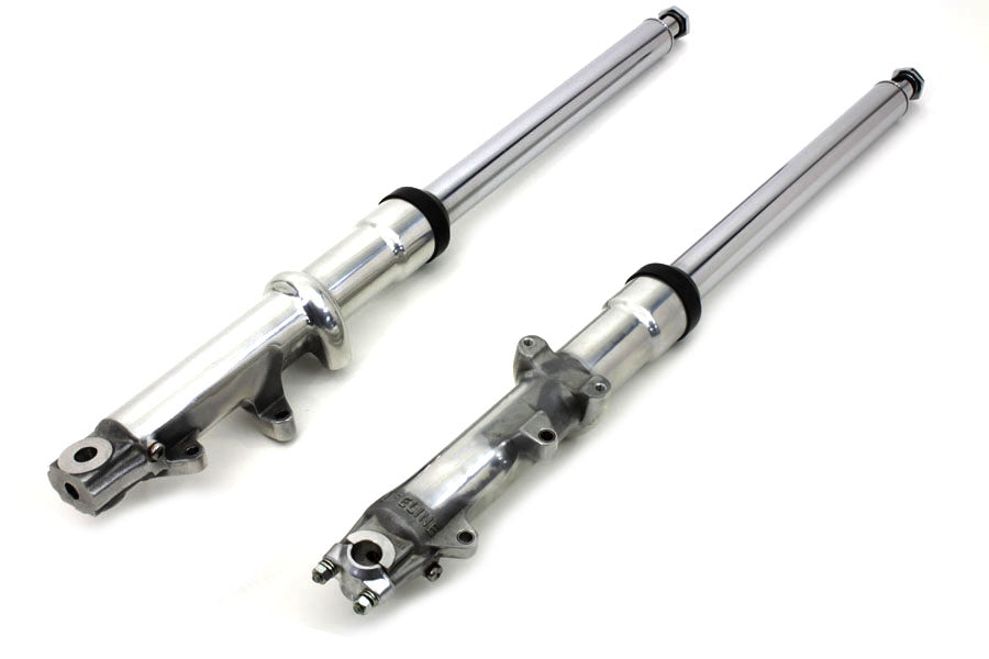 HARLEY 41mm Fork Slider Assembly with Polished Sliders Fits 1980-1983 FX,