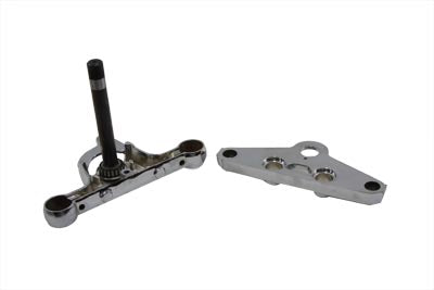 HARLEY Triple Tree Set Chrome Fits 1988-1999 FXST,