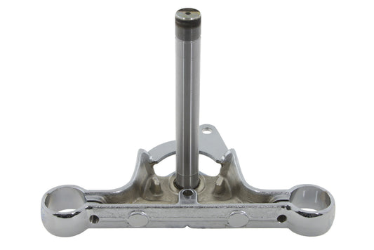 HARLEY Lower Triple Tree with Stem Chrome Fits 1988-1999 FXST,