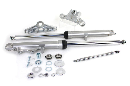 HARLEY 41mm Fork Assembly with Polished Sliders Fits 0-  Custom, application