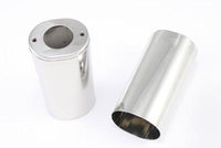 HARLEY Fork Slider Cover Set Stainless Steel Fits 1949-1984 FLH,