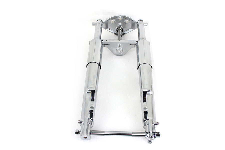 HARLEY Fork Assembly with Chrome Sliders Fits 1984-UP FLT,