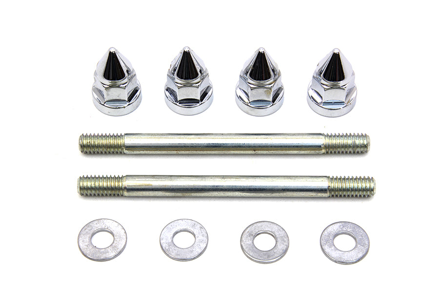 HARLEY Gas Tank Mount Kit Chrome Fits 1991-2017 FXD,   2005-UP FXDWG,
