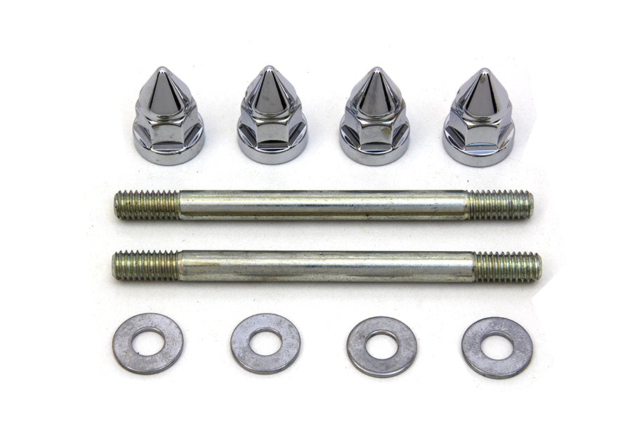 HARLEY Gas Tank Mount Kit Chrome Fits 1991-2017 FXD,   2005-UP FXDWG,