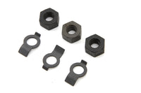 HARLEY Clutch Spring Guide Stud Nut Locks and Nut Kit fits 1941-1946 FL,  1941-1946 EL,  1941-1946 W,  1941-1946 G,