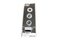 HARLEY Rear Axle Spacer Kit Groove Style Chrome Fits 2006-2007 XL,