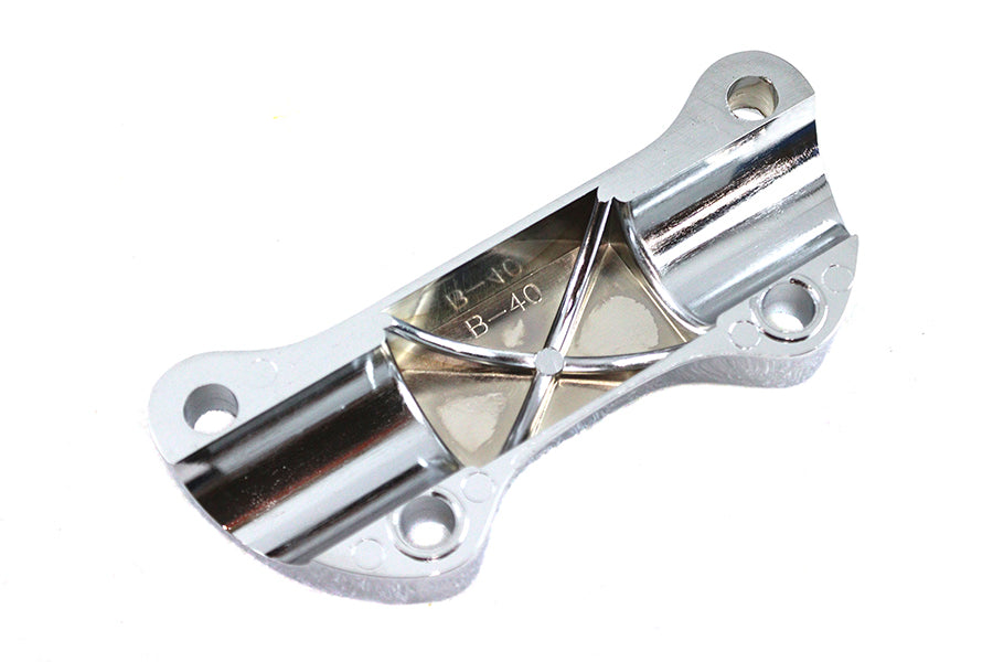 HARLEY Skull Riser Top Clamp Chrome fits 1973-1984 FX,   1982-1994 FXR,   1982-1994 FXR,   1984-UP FXST,   1984-UP FXST,   1974-UP XL,