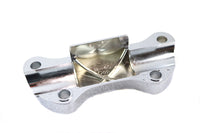 HARLEY Skull Riser Top Clamp Chrome with Long Skirt fits 1973-1984 FX,   1982-1994 FXR,   1982-1994 FXR,   1984-UP FXST,   1984-UP FXST,   1974-UP XL