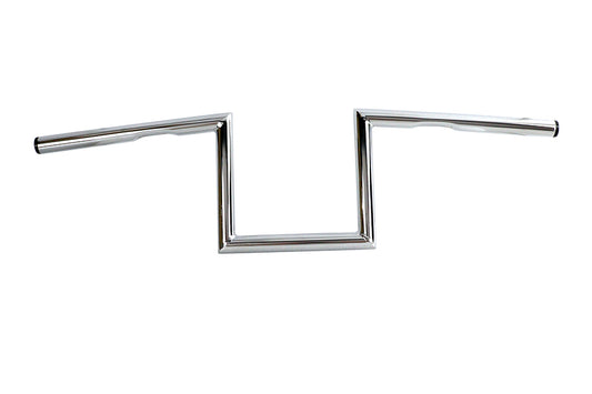 HARLEY 8 inch Z-Bar Handlebar Chrome Fits 0-  Custom, application