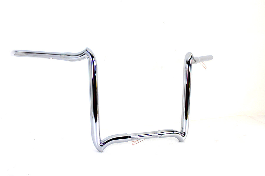 HARLEY 14 inch Road Glide Handlebar without Indents Chrome fits 2008-2014 FLTR,