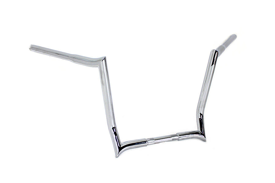 HARLEY 14 inch Z-Bar Handlebar without Indents Chrome fits 1986-2013 FLT,  1982-UP FLHX,