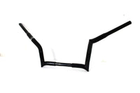 HARLEY 10 inch Z-Bar Handlebar without Indents Black fits 1986-2013 FLT,  1982-UP FLHX,