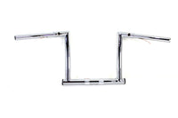 HARLEY 12 inch Chrome ChiZeled Z-Bar Handlebar with Indents fits 2015-UP FLTR,