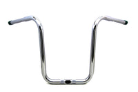 HARLEY 14 inch Fat Ape Handlebar with Indents Chrome fits 2015-UP FLTR,