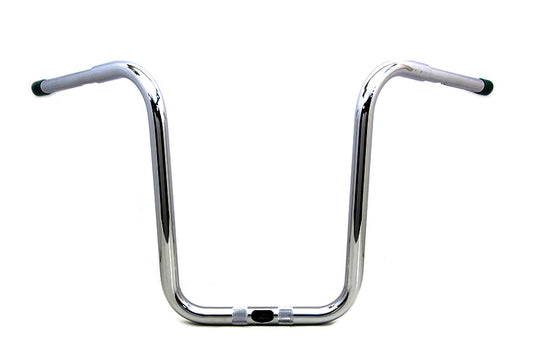 HARLEY 14 inch Fat Ape Handlebar with Indents Chrome fits 2015-UP FLTR,