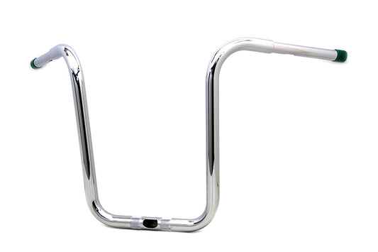 HARLEY 14 inch Fat Ape Handlebar with Indents Chrome fits 2015-UP FLTR,