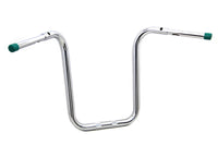 HARLEY 14 inch Fat Ape Handlebar with Indents Chrome fits 2015-UP FLTR,