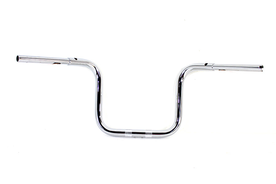 HARLEY 12 inch Fat Ape Handlebar with Indents Chrome fits 2015-UP FLTR,