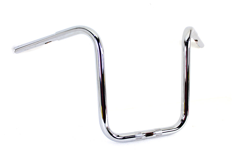 HARLEY 16 inch Fat Ape Handlebar with Indents Chrome fits 2015-UP FLTR,