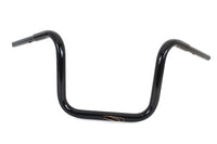 HARLEY 14 inch Fat Ape Handlebar with Indents Black Fits 2015-UP FLTR,