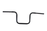 HARLEY 12 inch Fat Ape Handlebar with Indents Black fits 2015-UP FLTR,