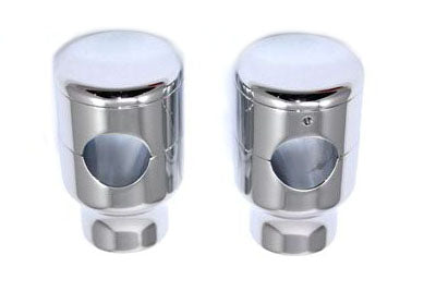 HARLEY 2 inch Riser Set Chrome Fits 0-  Custom, application