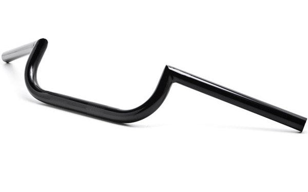 HARLEY 3 inch Z Handlebar Satin Black fits 2010-UP XL,