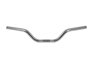 HARLEY 4-1/2 inch Replica Handlebar with Indents fits 1982-1984 FL,   1982-1984 FX,   1982-UP XL,   1986-2017 FLST,   1984-2017 FXST,   1982-1994 FXR