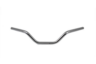 HARLEY 4 inch Replica Handlebar with Indents fits 1982-1984 FL,   1982-1984 FX,   1982-UP XL,   1986-2017 FLST,   1984-2017 FXST,   1982-1994 FXR,