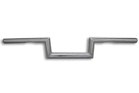 HARLEY 4 inch Z Handlebar with Indents Chrome fits 1982-1984 FL,   1982-1984 FX,   1982-UP XL,   1984-2017 FXST,   1986-2017 FLST,   1982-1994 FXR,