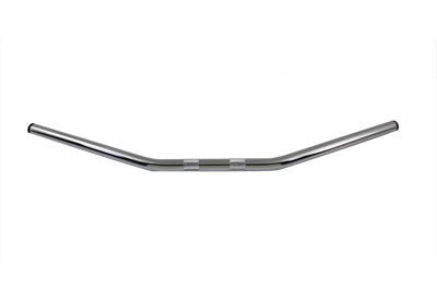 HARLEY Chrome Drag Handlebar with Indents fits 1982-1984 FL,  1982-1984 FX,  1982-UP XL,  1986-2017 FLST,  1984-2017 FXST,  1982-1994 FXR,  1982-1994 FXR,  1991-2017 FXD,  1982-2007 FLT,  1982-2007 FLT,