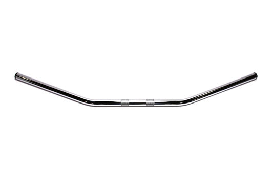 HARLEY Chrome Drag Handlebar with Indents fits 1982-1984 FL,  1982-1984 FX,  1982-UP XL,  1986-2017 FLST,  1984-2017 FXST,  1982-1994 FXR,  1982-1994 FXR,  1991-2017 FXD,  1982-2007 FLT,  1982-2007 FLT,