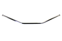 HARLEY Flat 1 inch Drag Handlebar with Indents Chrome fits 1982-1984 FL,  1982-1984 FX,  1982-UP XL,  1986-2017 FLST,  1984-2017 FXST,  1982-1984 FXR,  1982-1994 FXR,  1991-2017 FXD,  1982-2007 FLT,  1982-2007 FLT,