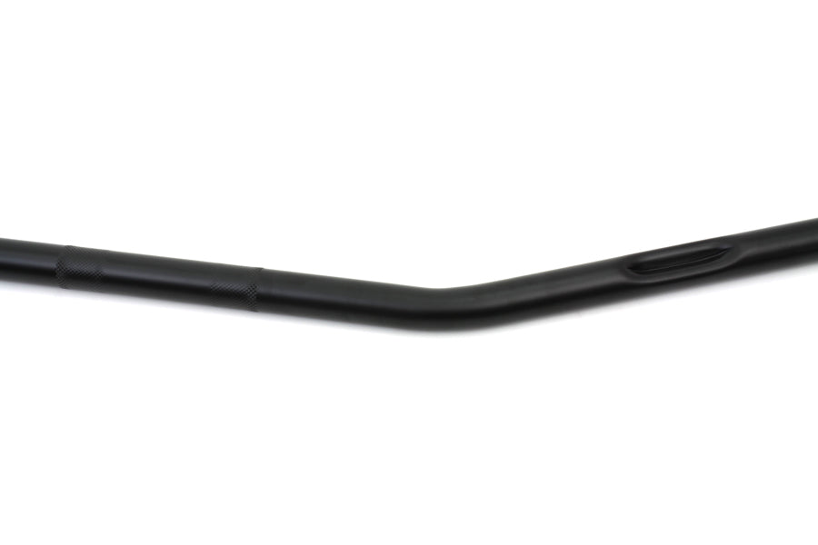 HARLEY Black Drag Handlebar with Indents fits 1982-1984 FL,  1982-1984 FX,  1982-1994 FXR,  1982-1994 FXR,  1982-2007 FLT,  1982-2007 FLT,  1982-UP XL,  1984-2017 FXST,  1986-2017 FLST,  1991-2017 FXD,