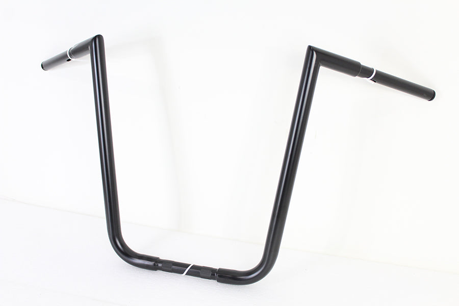 HARLEY 18 inch Ape Hanger Z Handlebar Black fits 1999-2013 FLTR,  1999-2018 FLHR,