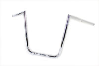 HARLEY 16 inch Ape Hanger Z Handlebar Chrome fits 1999-2013 FLTR,  1999-2018 FLHR,