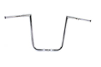 HARLEY 16 inch Ape Hanger Z Handlebar Chrome fits 1999-2013 FLTR,  1999-2018 FLHR,