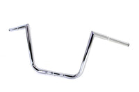 HARLEY 12 inch Ape Hanger Z Handlebar Chrome fits 1999-2013 FLTR,  1999-2018 FLHR,