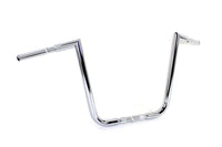 HARLEY 14 inch Ape Hanger Z Handlebar Chrome fits 1999-2013 FLTR,  1999-2018 FLHR,