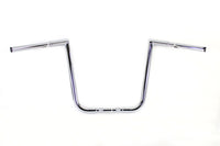 HARLEY 14 inch Ape Hanger Z Handlebar Chrome fits 1999-2013 FLTR,  1999-2018 FLHR,