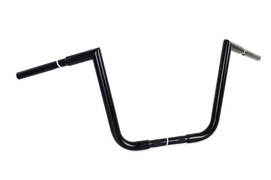 HARLEY 12 inch Ape Hanger Z Handlebar Black fits 1999-2013 FLTR,  1999-2018 FLHR,